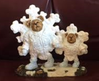 Farkle and Frost...Winter Stroll-Boyds Bears Bearstone #228426SM BBC Exclusive ***RARE*** *