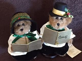 Boyds Bears Carolers-Judith G Exclusive ***RARE*** *