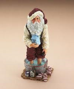 TUBBY-BOYDS RESIN SANTA BEARS #28018 *