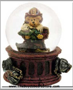 Boyds Collections Pooh Bears Winter Holiday 100 Acre wood Musical Snow cheapest Globe