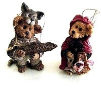 Bailey & Matthew-Boyds Bears Bearstone Ornaments #9229RSN LE