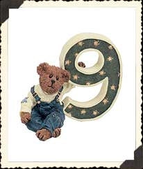 B.H. Beanster-Boyds Bears Bearstone #24108  9 Year Birthday *