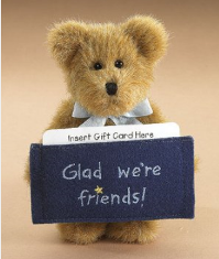 Amie-Boyds Bears Friendship Bears Gift Card Holder #903620 *