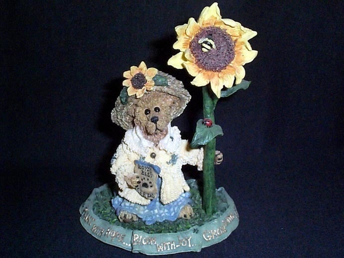 Blossom B. Berriweather...Bloom with Joy-Boyds Bears Bearstone #01999-21 *