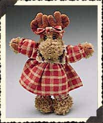 Mocha Mooseby-Boyds Bears Moose Ornament #56270 *