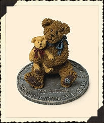 Elder & Newton...Bestest Friends-Boyds Bears Bearstone #02004-71 *