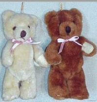 Pair O' Bears-Boyds Bears Ornament Set #5601 Old Face