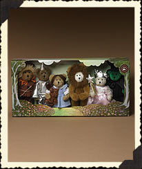 Wizard of OZ 6 Pc Gift Set-Boyds Bears #567934