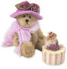 Ava DuBeary w/ Resin Hat Box-Boyds Bears #C26516  QVC Exclusive ***RARE