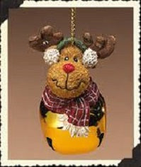 Kringle Moose-Boyds Bears Jingle Bell Moose #257511