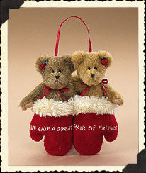 Annie & Frannie-Boyds Bears Ornament #904586 ***Hard to Find***