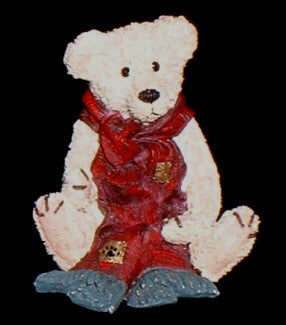 Arthur with Red Scarf-Boyds Bears Bearstone #2004-03