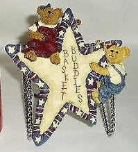 Basket Buddies-Boyds Bears Bearstone Ornament Hanger Basket Sitter #651420LB Longaberger Exclusive ***RARE***