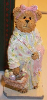 Bubbles Relax-A-Lot...It's All About Me!-Boyds Bears Bearstone #2277973lb Longaberger Exclusive