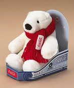 Toboggan Polar Bear-Boyds Bears #919971 Coca Cola Exclusive