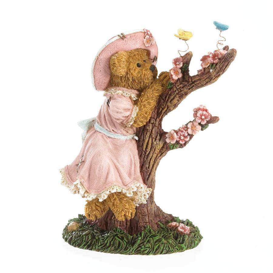 Cora Blossombeary ... Marveling at Nature's Beauty-Boyds Bears Bearstone #4027336