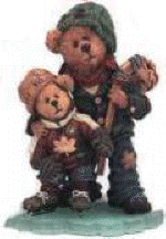 Doug & Dougie ...Going to the Game-Boyds Bears Hockey Bearstone #228342PO Canadian Exclusive