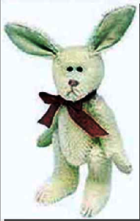 Earhart Bearington-Boyds Mohair Bunny Rabbit Hare #590086-01