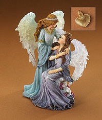 Elena and Ava...Guardians of Friendship-Boyds Bears Resin Charming Angels #282324