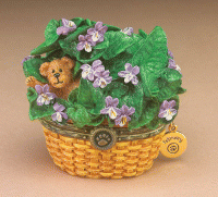 February-Boyds Bears Beary Blossoms Treasure Box #392201