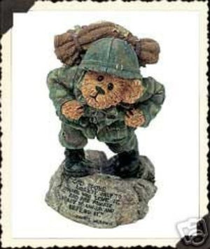 G.I. Bruin...Stand Up For Freedom-Boyds Bears Bearstone #228387