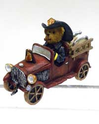 Jack T. Heroesworth  ...To Serve and Protect-Boyds Bears Fireman Bearstone #4016616