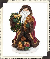 Klaus Kringlewood-Boyds Bears Christmas Santa Lighted  #733205