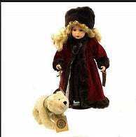 Lara...Moscow at Midnight-Boyds Bears Porcelain Doll #4907