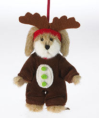 Lil' Max-Boyds Bears Puppy Dog Reindeer Ornament #4034495