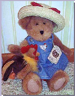 Missy Lou with Gilbert Rooster-Boyds Bears #99850V  QVC Exclusive