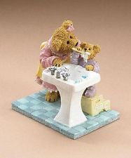 Momma & Taylor... Bedtime Routine-Boyds Bears Bearstone #2277968