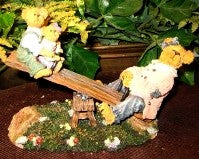 Momma Bearykins with Teeter & Tot... Making Memories-Boyds Bears Bearstone #228446CA Carlton Cards Exclusive ***RARE***