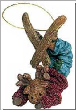 Morton Mooselflop-Boyds Bears Resin Moose Ornament #25006