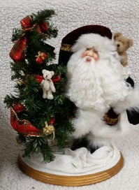 Nicholas...O' Christmas Tree-Boyds Bears Resin Santa #73301 J&T Imaginations Exclusive