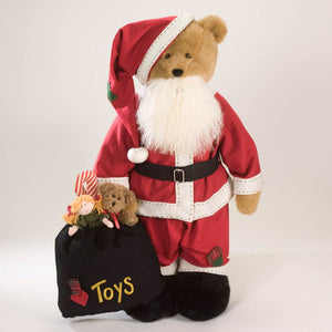 OLD SAINT NICK-BOYDS BEARS 32 INCH SANTA #904830 BBC EXCLUSIVE ***HARD TO FIND***