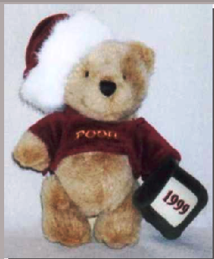 Disney Pooh 2000-Boyds Bears Ornament #94958DS
