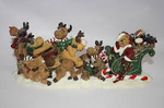 Poor Ol' Santa & The Not-Quite-Ready Reindeer-Boyds Bears Bearstone #228459 ***RARE***