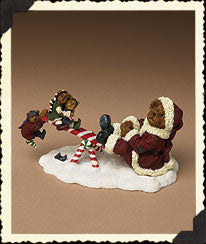 Santa Bear with Jingle, Jangle...Northpole Pastimes-Boyds Bears Bearstone #228439