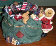 S.C. Kringleton...Bearing Gifts-Boyds Bears Bearstone Votive #27735