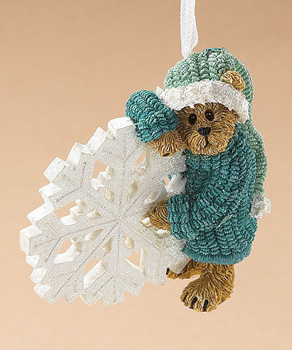 SNOWFLAKE-BOYDS BEARS RESIN ORNAMENT #257453