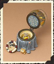 Goldie's Fish Bowl w/Sushi McNibble-Boyds Bears Treasure Box #392139