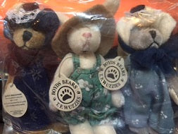 TASHA F. WUZZIE WITH TAMI & TATUM-BOYDS BEARS WUZZIE SET #C55518 QVC EXCLUSIVE ***RARE***