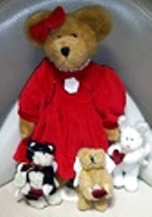Valentina with Evalina, Caterina & Michelina-Boyds Bears #C46252 QVC Exclusive ***RARE***