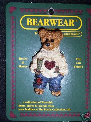 Wilson...In Love-Boyds Bears Bearwear Pin #26101  ***Hard to Find***