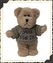 YOUDIDIT-BOYDS BEARS #567035  YOU DID IT!