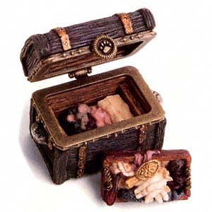 Zazu's Attic Trunk with Snoozy McNibble-Boyds Bears Treasure Box #392102