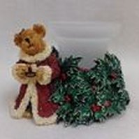 Holly Bearlight-Boyds Bears Candle Votive #27739