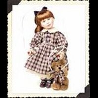 Taylor with Jumper...Play Time-Boyds Bears Porcelain Doll  #4926