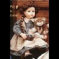 Jamie...The Last One-Boyds Bears Porcelain Doll #4908