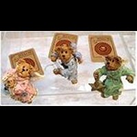 Merry, Cicely & Wishley-Boyds Bears Boydsenbeary Plant Hanger Set #651416 ***Hard to Find***